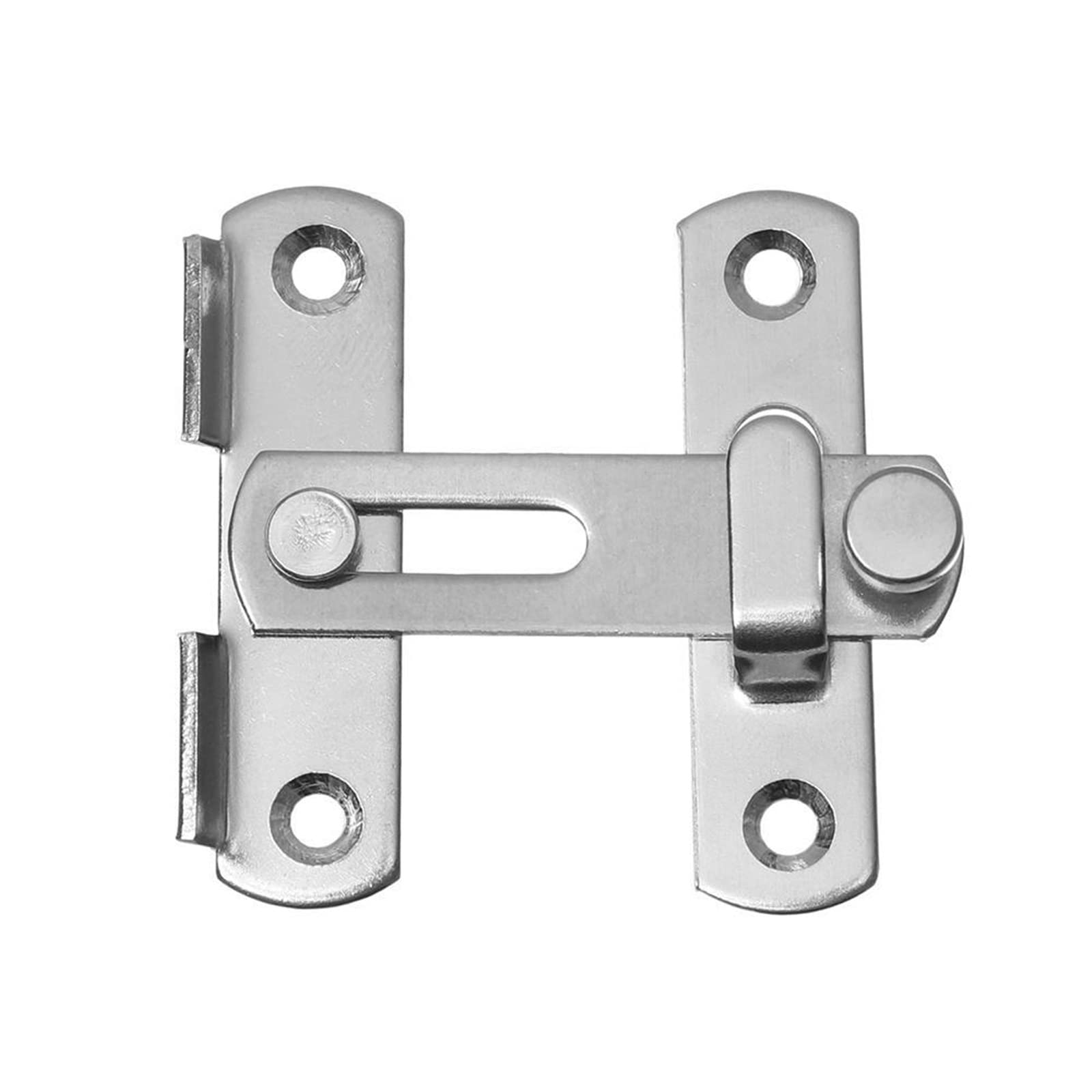 NVSFZGIYG Latch Lock Guard Bolt with Screws Sliding Window Door Handle Stainless Steel Home Safety Chain Hardware