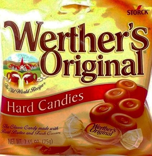 Miniatura 2 de Werthers - Combo de 3 variedades, caramelo duro, cremoso original y caramelo suave (paquete de 6)