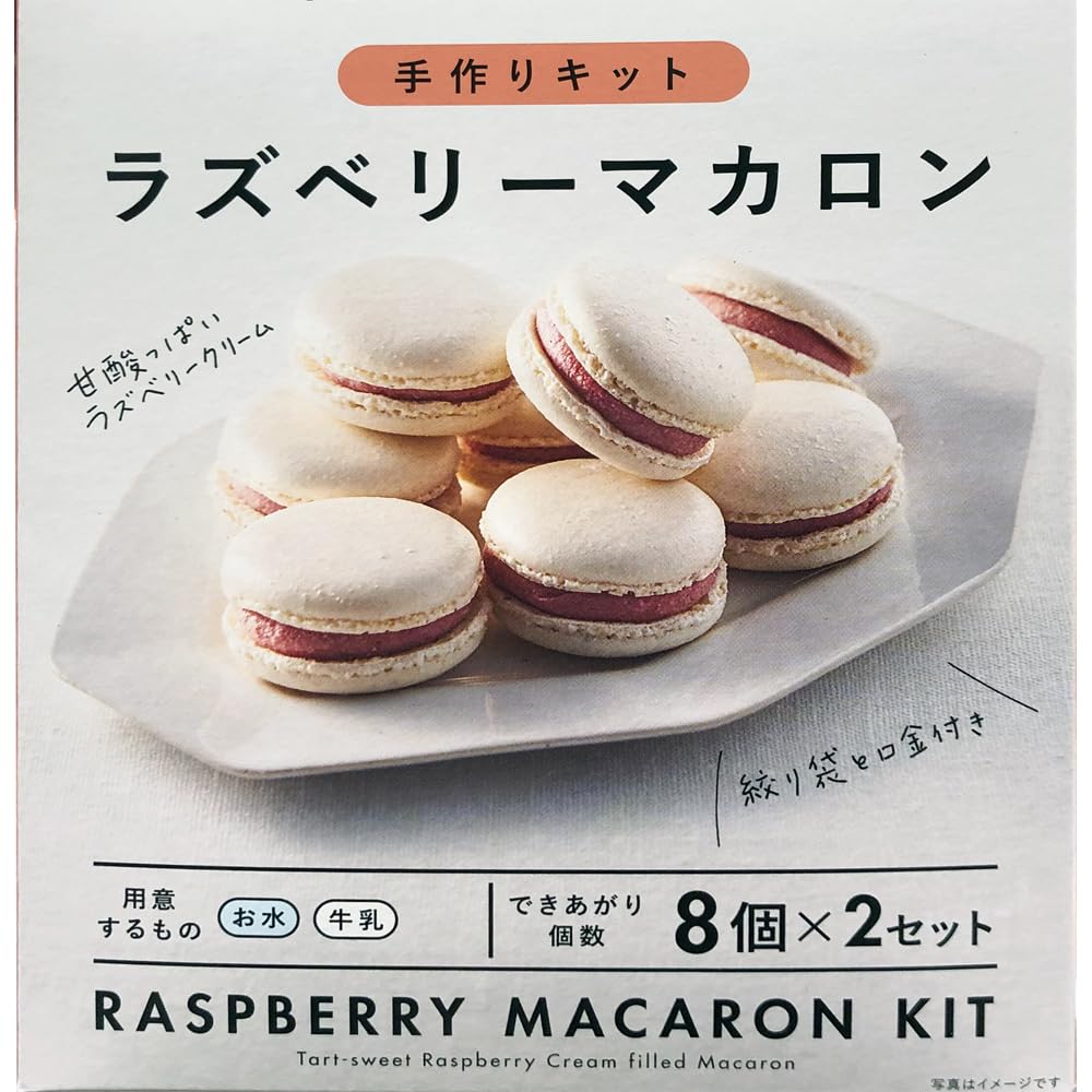 ラズベリーマカロン手作りキット（2セット）