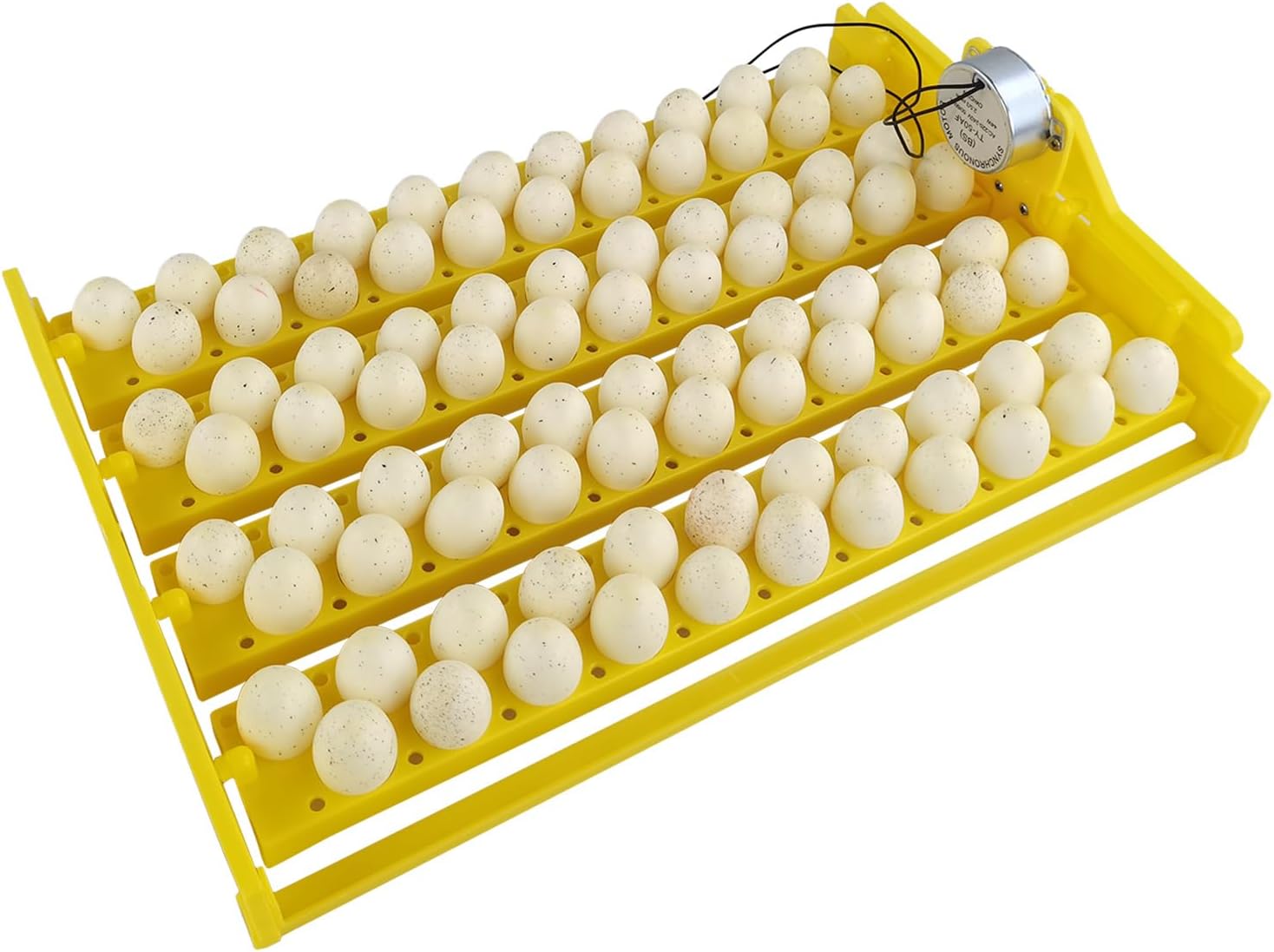 Egg Turning Tray - 88 Egg Automatic Motorized Rack, 88 Fully Automatic Incubator Turning Tray For Automatics Eggs Incubators Trays | Universal Eggs Incubator Breeder For Chicken, Quail, And Poultry Bi