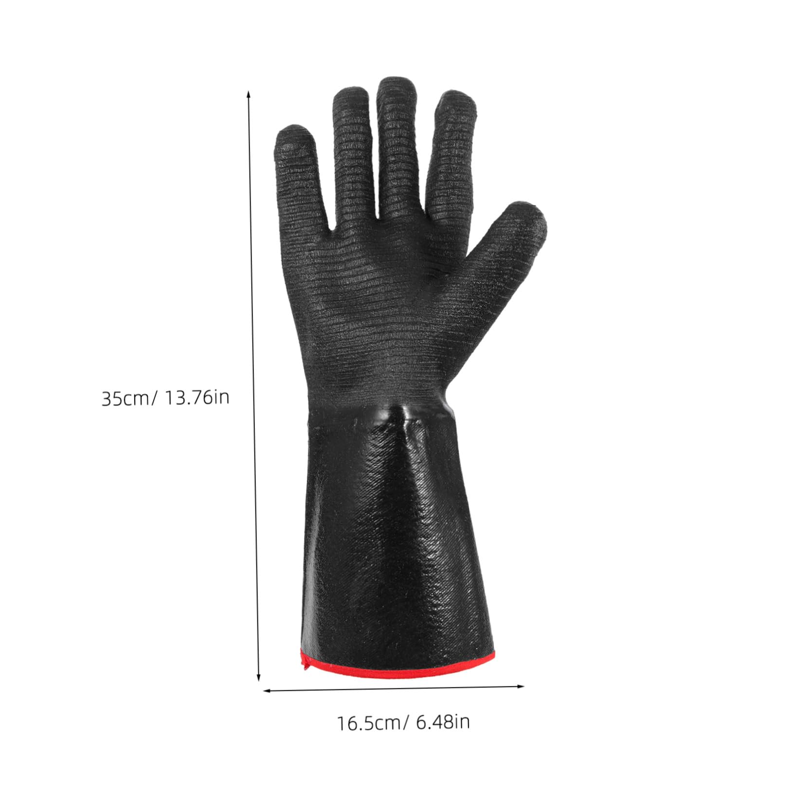 Kisangel Guantes Resistentes al Calor de Neopreno para Cocina y Barbacoa Impermeables Reutilizables y Lavables Protección contra Quemaduras y Altas Temperaturas Talla Única