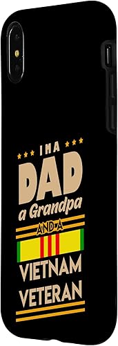 Miniatura 8 de Funda de regalo para iPhone 13 Pro Max I'm a Dad Grandpa And Vietnam Veteran Cool Soldier