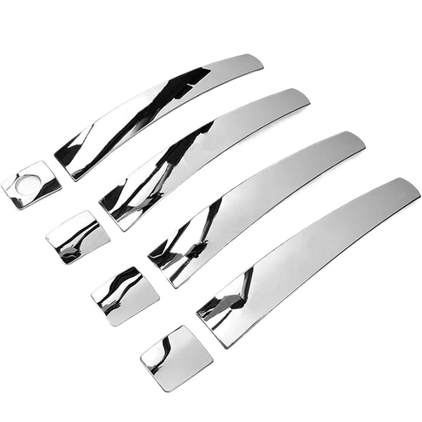 Glymzoi 10 Car Exterior Door Handles Outer Door Handle For Toyota For Land For Cruiser For Prado 150 Lc150 20-2021 Appearance Upgrade