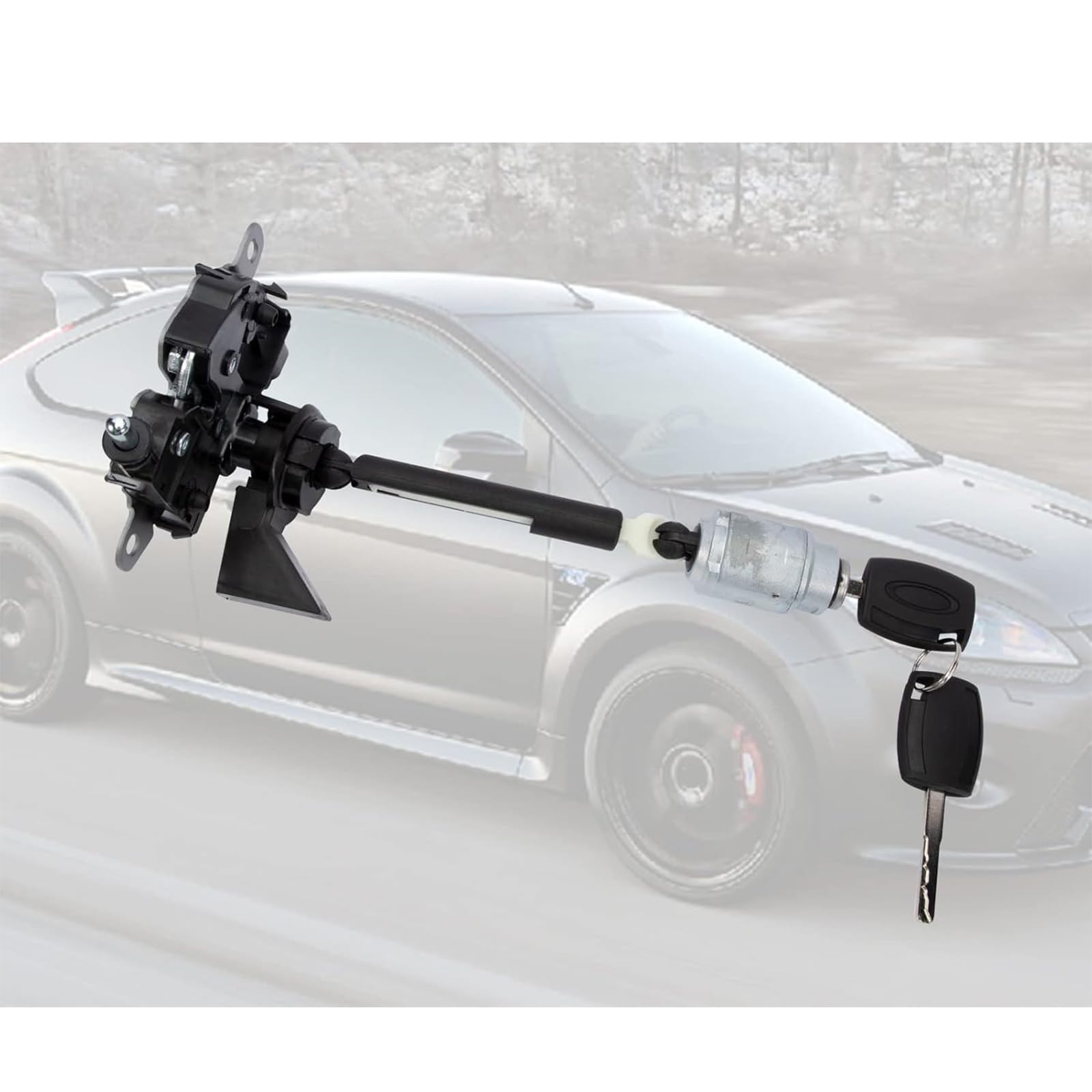 Aggiornamenti Motorhood Release Chiusure Metallo 2x3.9x6 "Cappucci del Veicolo Meccanismo di Bloccaggio Disegni di Alta Precisione Per Auto