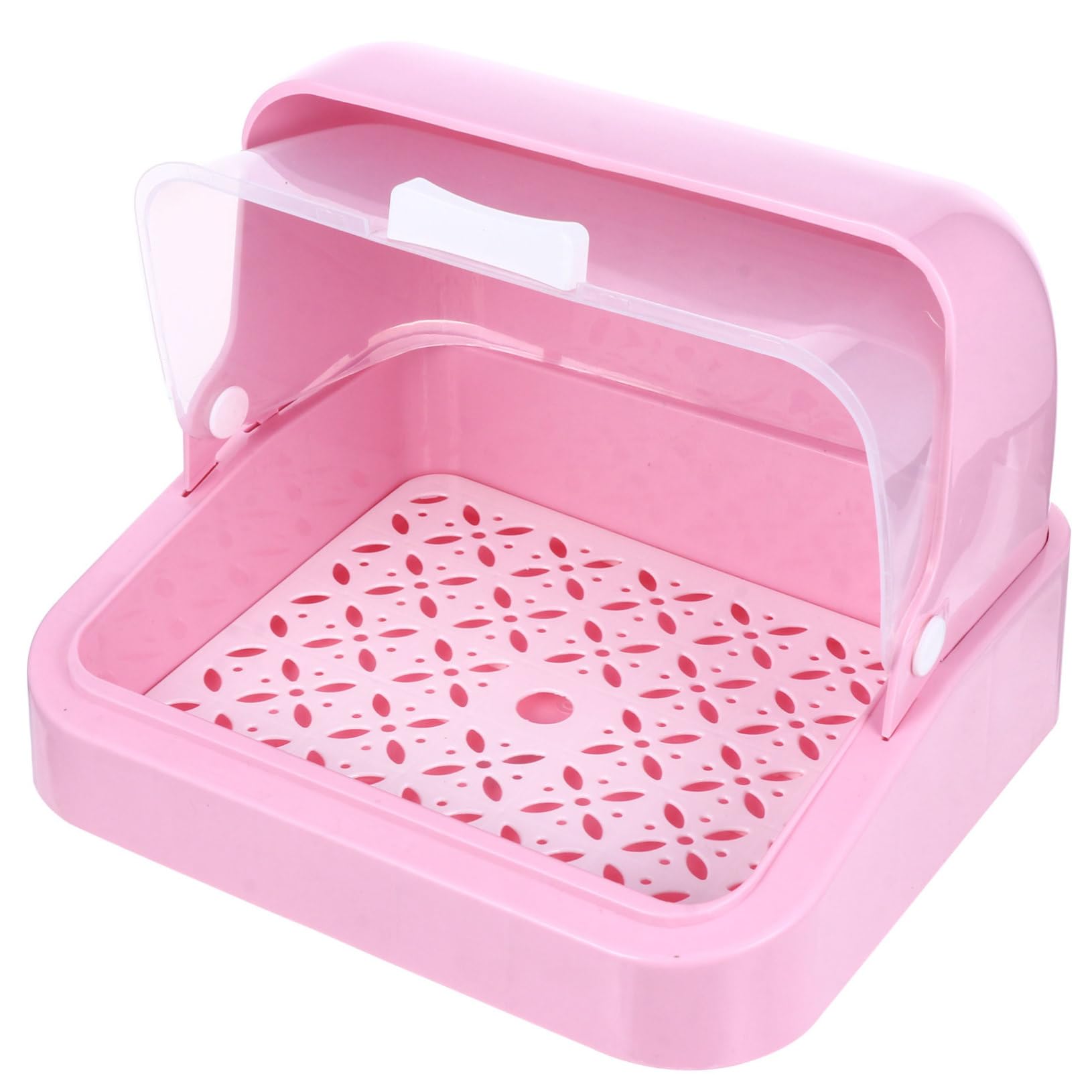 Aufbewahrungsbox Für Babyflaschen Mit Abtropffläche Großes Fassungsvermögen Pp-material 1 Stück Aufbewahrungsbox Für Stillflaschen Für Den Heimgebrauch Farbe