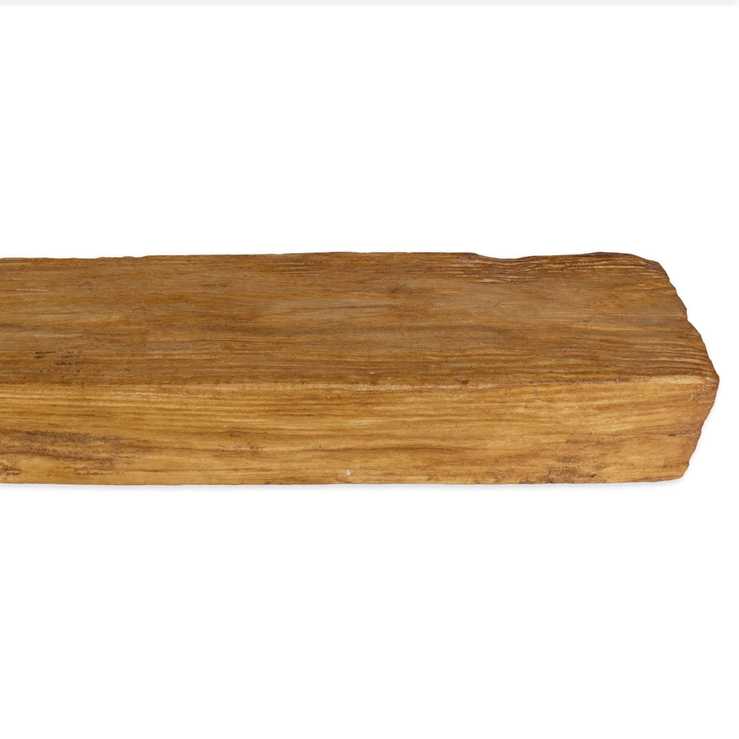 PROVISTON | PU-Balken | 60 x 90 x 2000 mm | Hochfestes Polyurethan | Eiche hell | Holzoptik | Dekobalken | Deckenbalken | Realistisches Holzimitat | 2 Meter