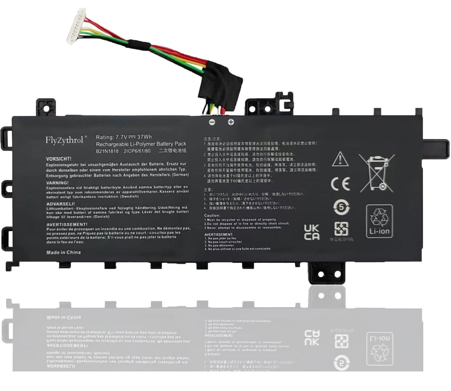 37Wh C21N1818-1 Batteria compatibile con Asus VivoBook 15 F512FA F512FB F512FJ F512FL F512UA F512DA F512JA F512DA X512D X512DA X512J X512JA X512FA X512FB X512FB X512FJ X512FL 2ICP7/54/83
