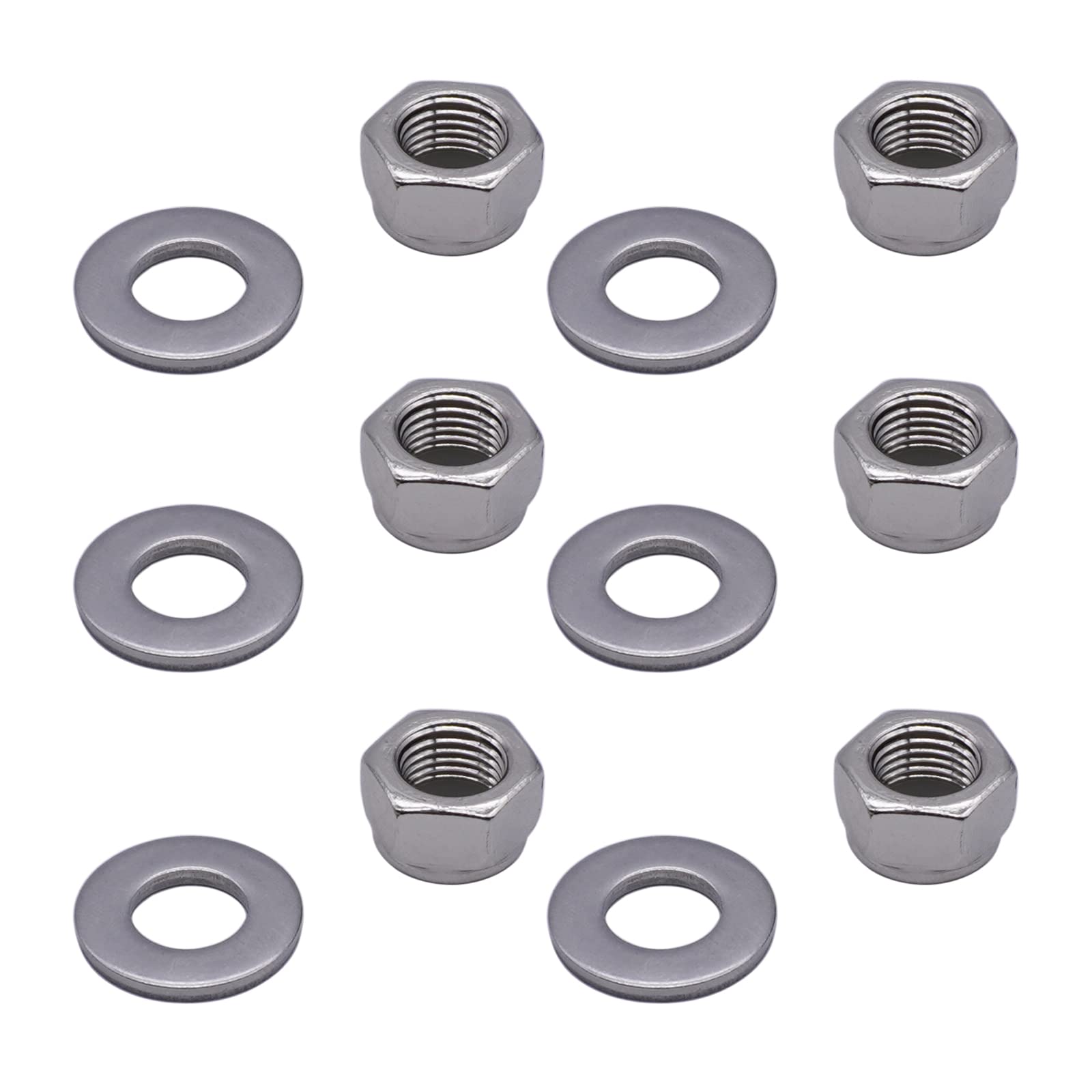 6 Packs Install Hardware Nut & Washer Kit 11-859116Q01 859116Q01 for Mercury Marine
