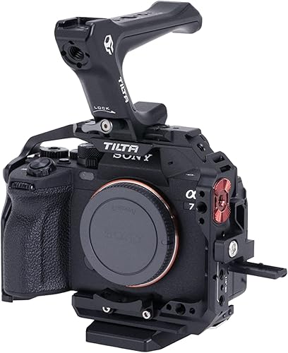 Miniatura 6 de Tilta Jaula de cámara paracompatible con Sony a7 IV Pro Kit  Jaula completa para cámara, mango superior compacto, mango de alimentación lateral con