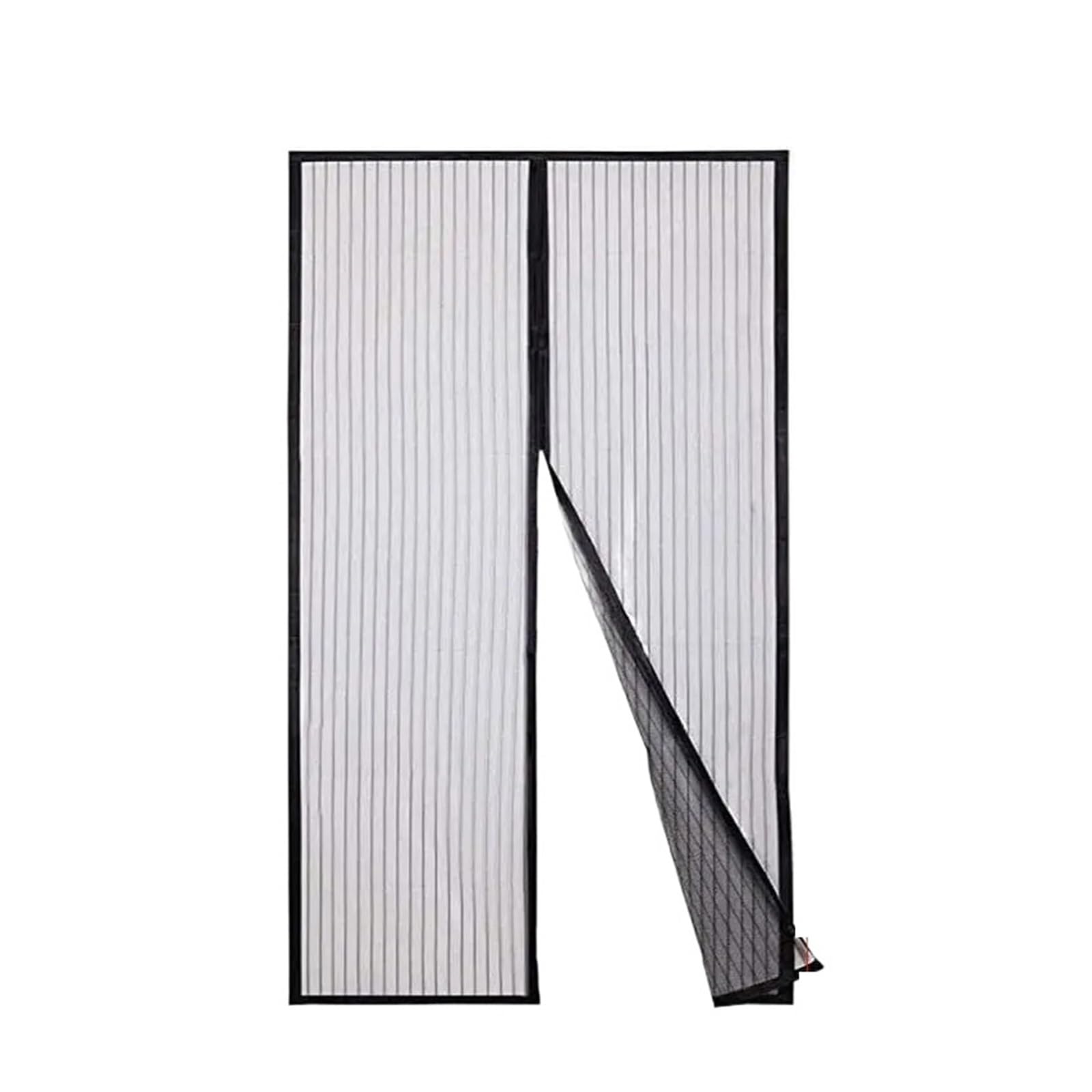 Fly Screen Door，Door Curtain， Net Anti Bug Insect Partition Curtain Mesh Summer Indoor Automatic Closing(120x210cm)