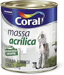 Massa Acrílica Coral 1,5kg