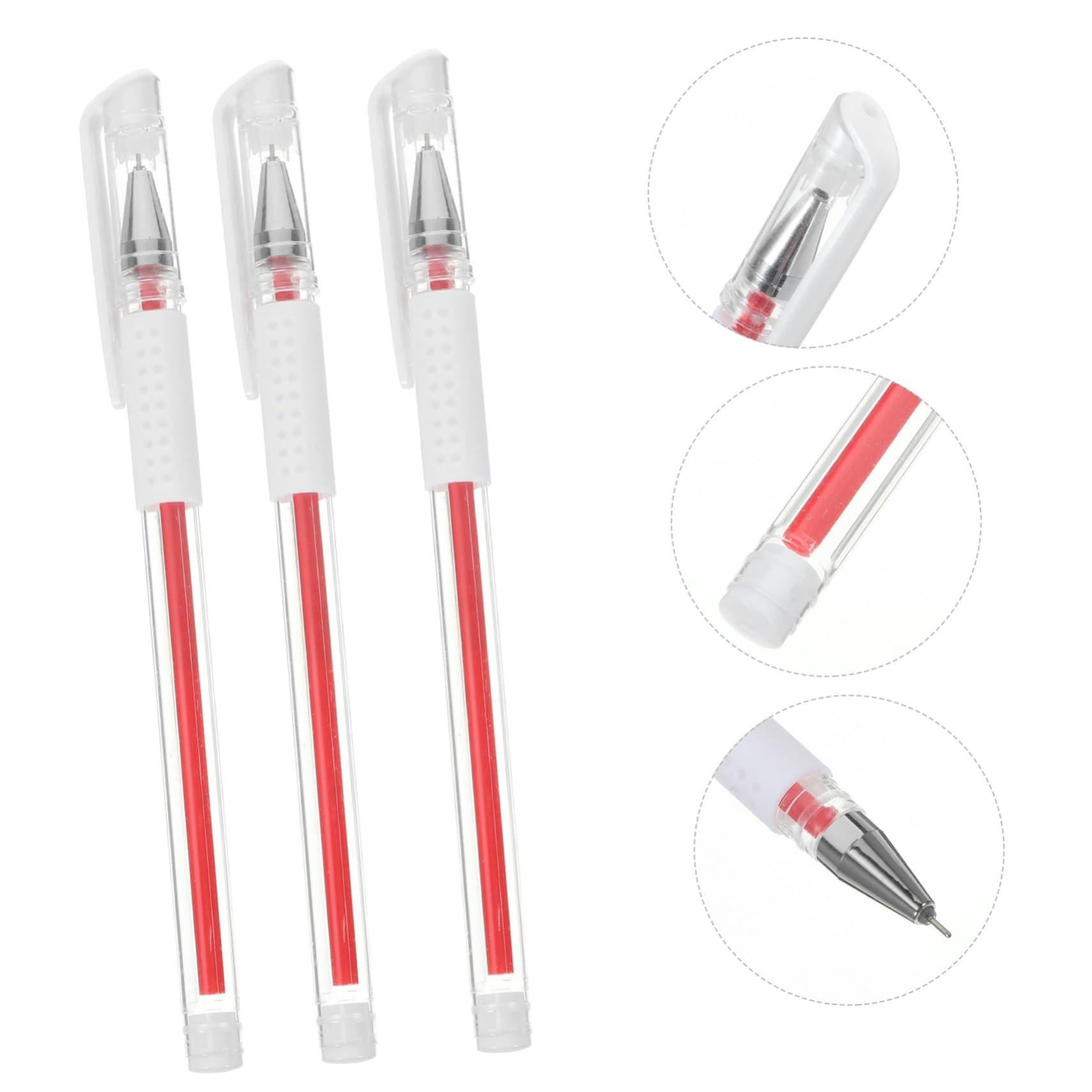 Marqueur Peau pour Cartographie des Sourcils, Stylo de Microblading, 3 Pièces, Tracé Précis, Résistant la Sueur, pour Salon et Tatouage