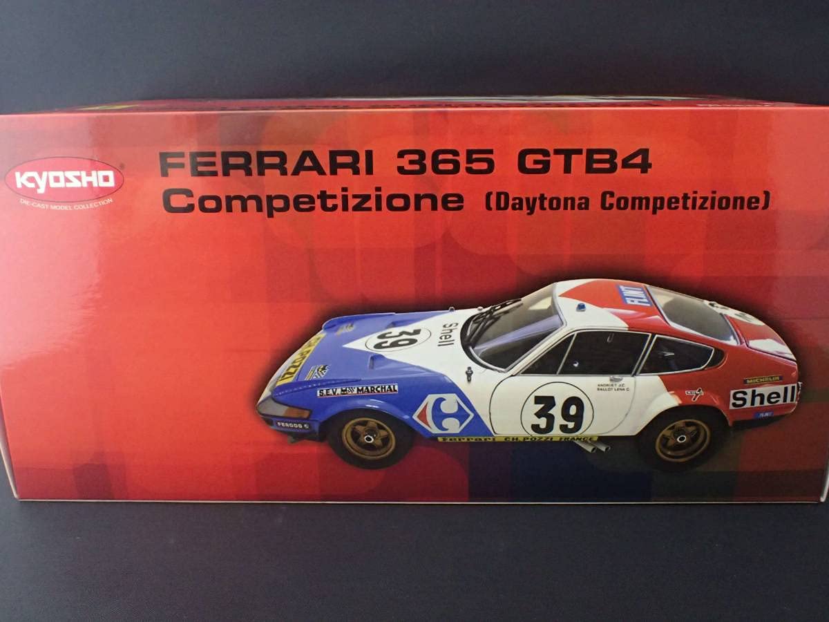 京商1/18 フェラーリ365 GTB4 デイトナ ルマン1972 No.39 京商1/18 フェラーリ365 GTB4 デイトナ ルマン1972 No.39 - メルカリ