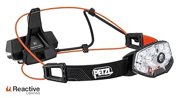 Petzl Nao Rl E105AA00 Latarka Czołowa, Czarny : Amazon.pl