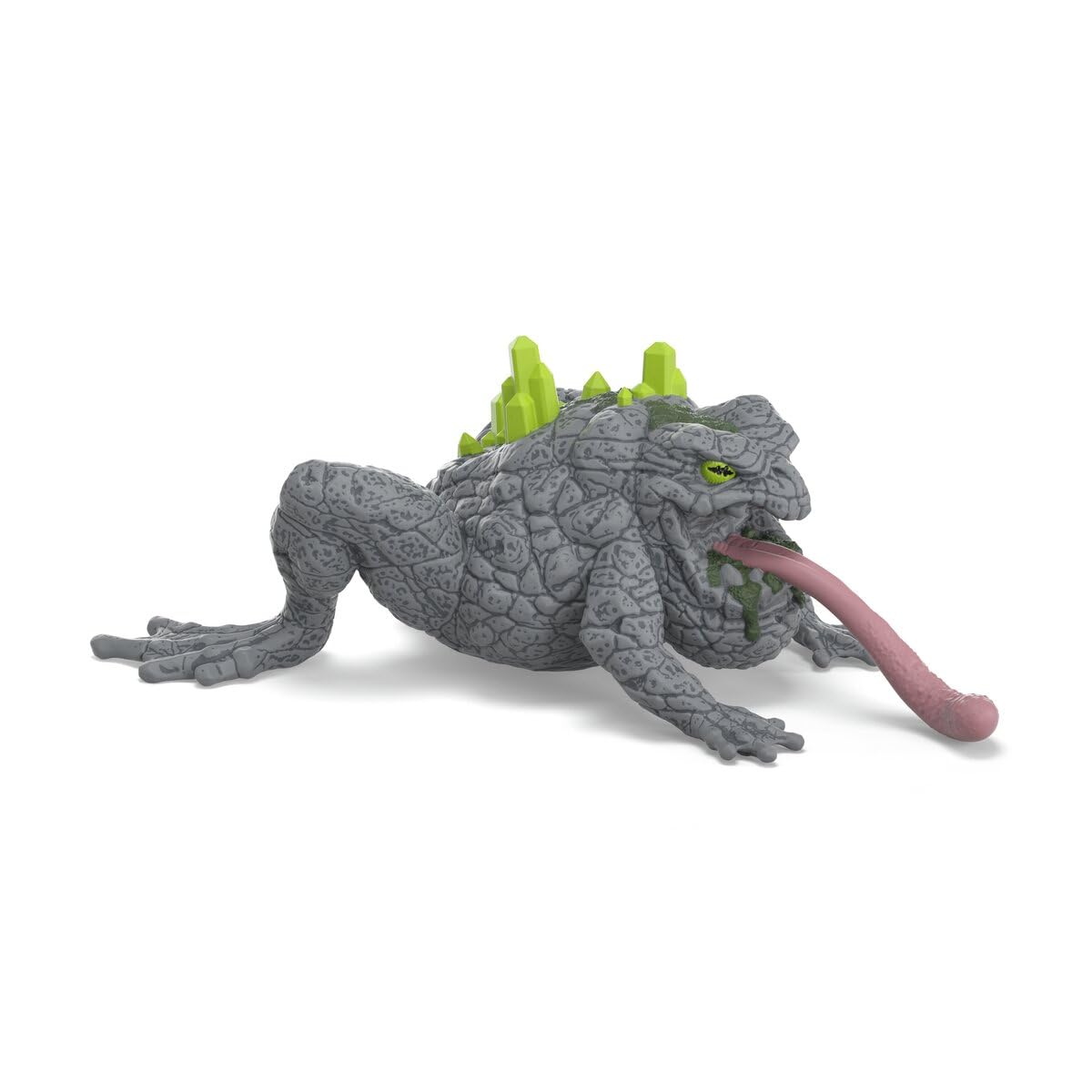 schleich ELDRADOR Creatures | Stein Kröte 70857 | detailgetreue Monster Sammelfigur mit Rückenkristallen | hochwertige Figuren zum Sammeln & Spielen | Geschenk für Kinder ab 7 Jahren | 14 x 8 x 5 cm