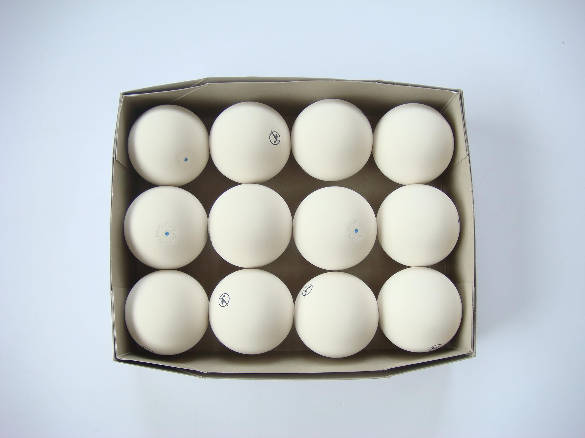 Amazon | アカバネ(AKABANE) テニスボール 軟式白 練習用 12個