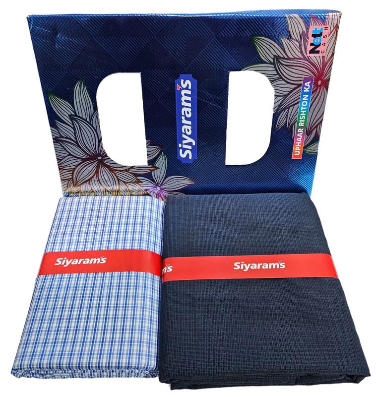 siyaram's Shirt & Trouser Fabric in Box Packing (Shirt-2.35 m, Pant-1.25 m)-picture-15