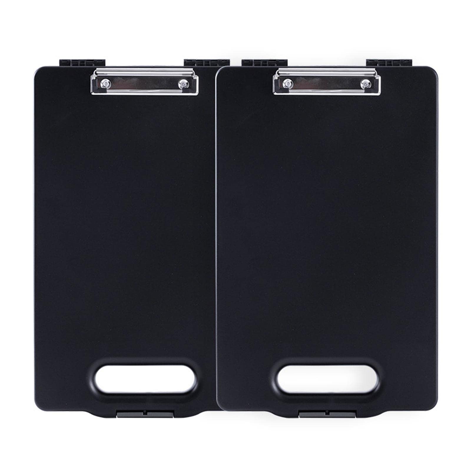 B Baosity Porte-documents A4 à Fermeture à Pression, Boîte de Rangement Résistante, Cadeau Pratique pour Enseignants, Porte-documents, Bloc-notes, Support pour, noir