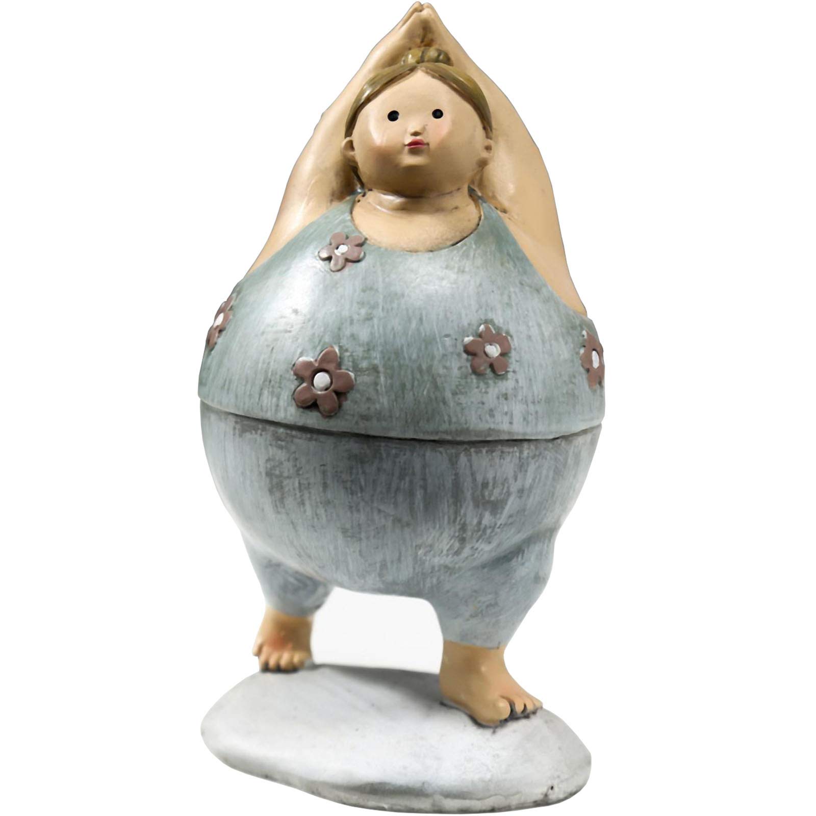 Statue Frau Wohndeko Mädchen, (Urdhva Hastasana)