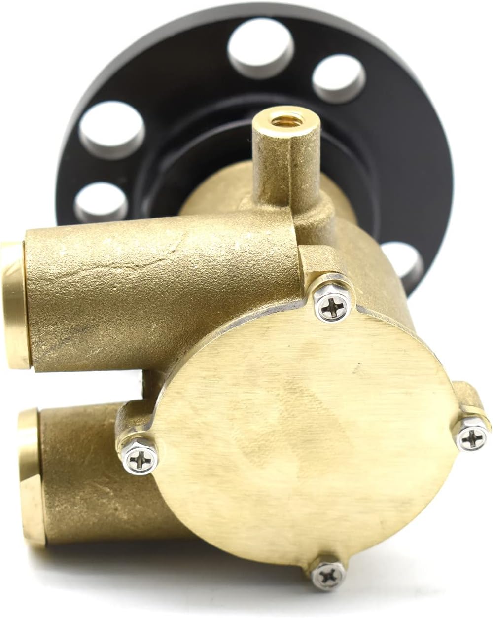 F6B-9 Water Pump for Volvo Penta 3860703 856513 for Indmar 685001 for Johnson 10-24946-01 for Jabsco 50410-1201 with Crank Mounted Impeller