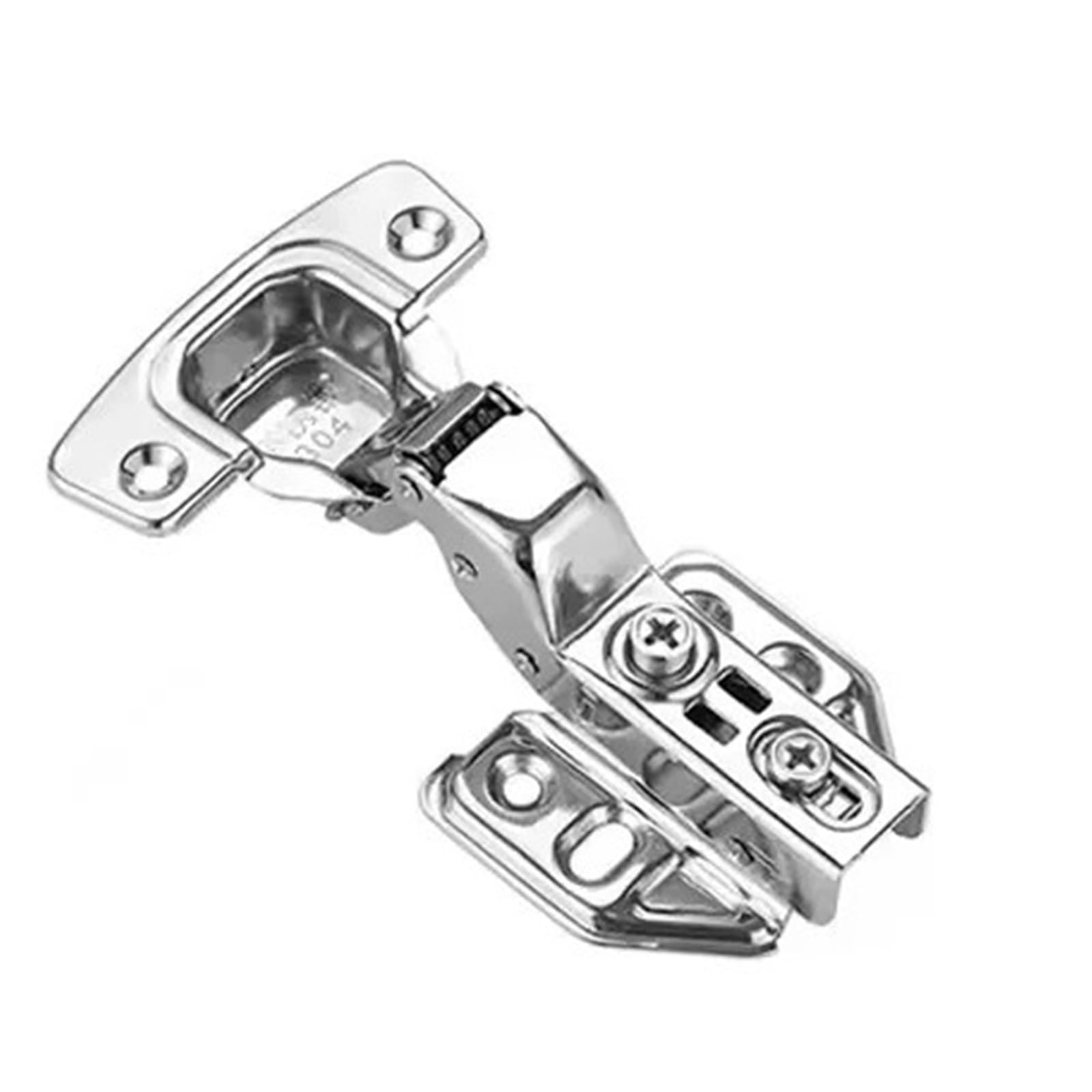 Kdhcvkz 2Pcs 1/ Cabinet Hinges Stainless Steel(2Pcs)