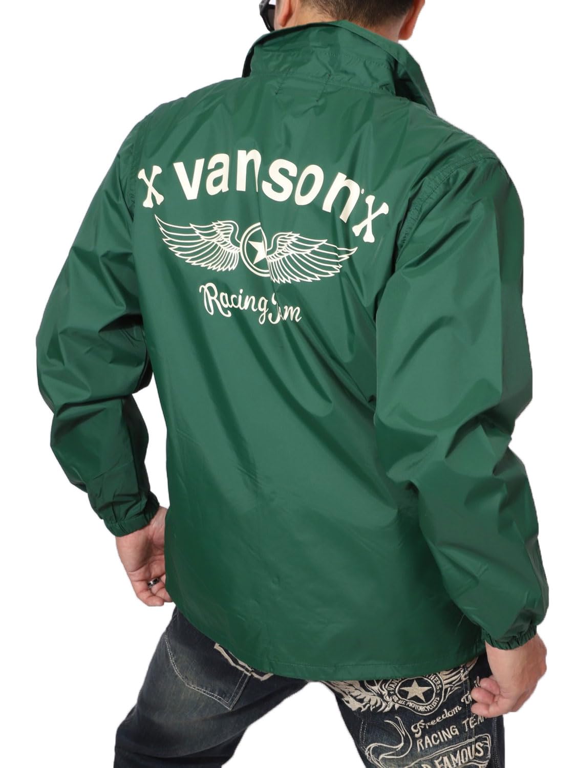 Amazon | [バンソン] ナイロン コーチジャケット NVSL-2207