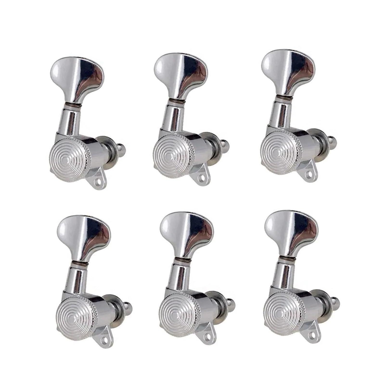 Clavijas De Afinación De Guitarra Clavija De Afinación De Guitarra Lock 6R Equipo Resistente Para Instrumentos Musicales Acústicos Eléctricos Y Folclóricos