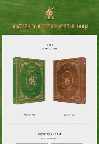 Miniatura 1 de DREAMUS KINGDOM History Of Kingdom: Parte V. Louis 5º Mini álbum CD+Póster+Photobook+Tarjeta lenticular+Tarjeta fotográfica+Seguimiento (Versión