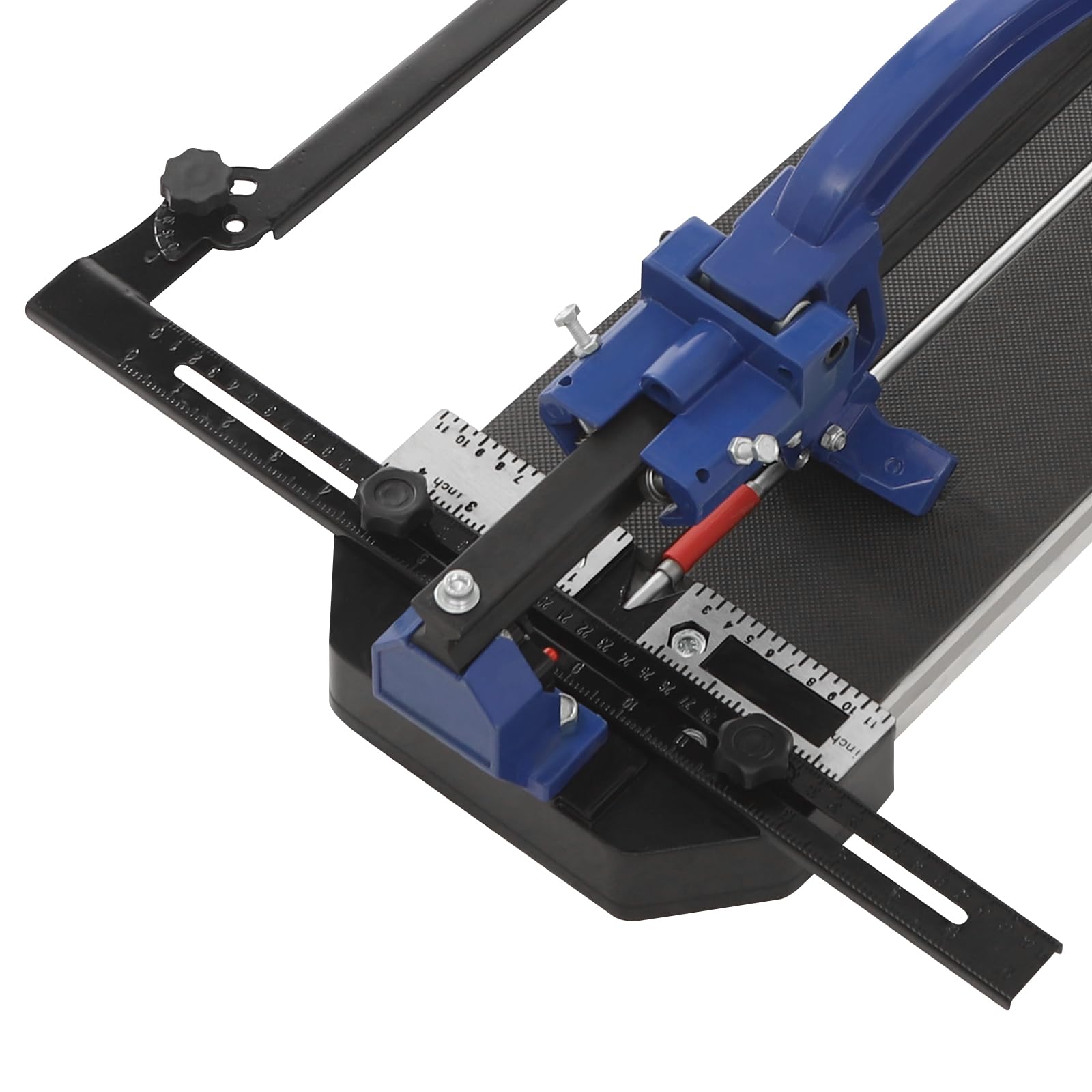 Cortador manual de pared y baldosas de suelo, con guía infrarroja y ajuste de ángulo, grosor máximo de 4 a 15 mm, adecuado para aficionados al bricolaje y profesionales de la construcción y la