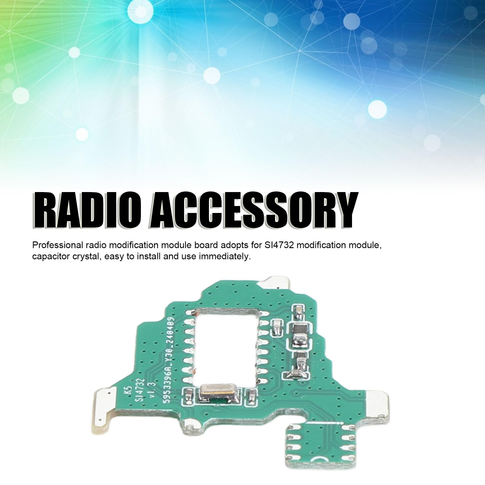 Digital FM Receiver Module, Radio Receiver Module, Digital Stereo Board, Modification Module for K6 K5 Radio, Add Longwave Mediumwave Shortwave FM Function