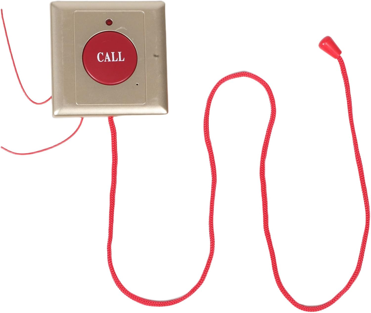 Emergency Alert Button with Pull Cord, Elderly Emergency Alarm System