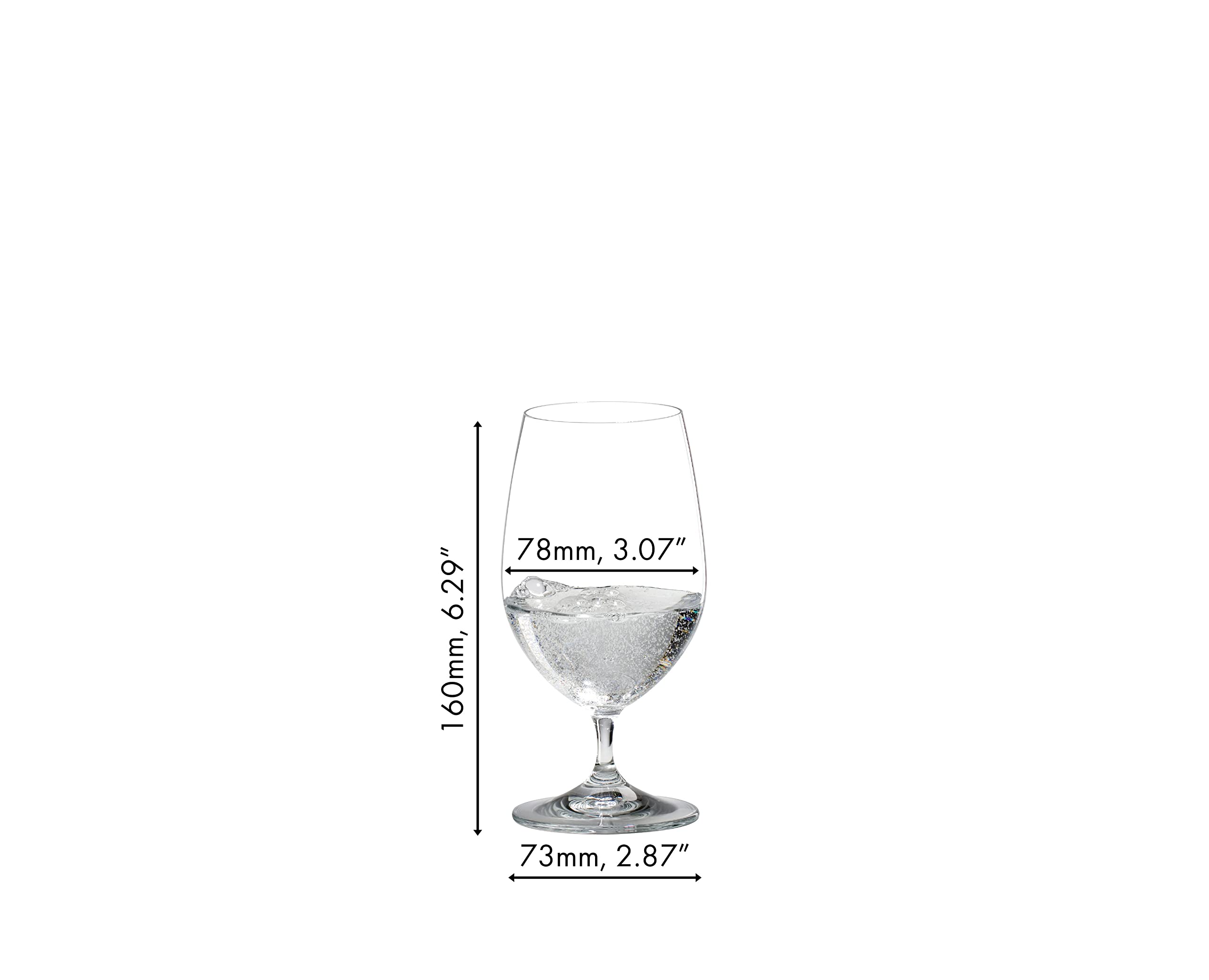 RIEDEL 6416/21 Vinum Gourmet Gläser-Set, 2-teilig