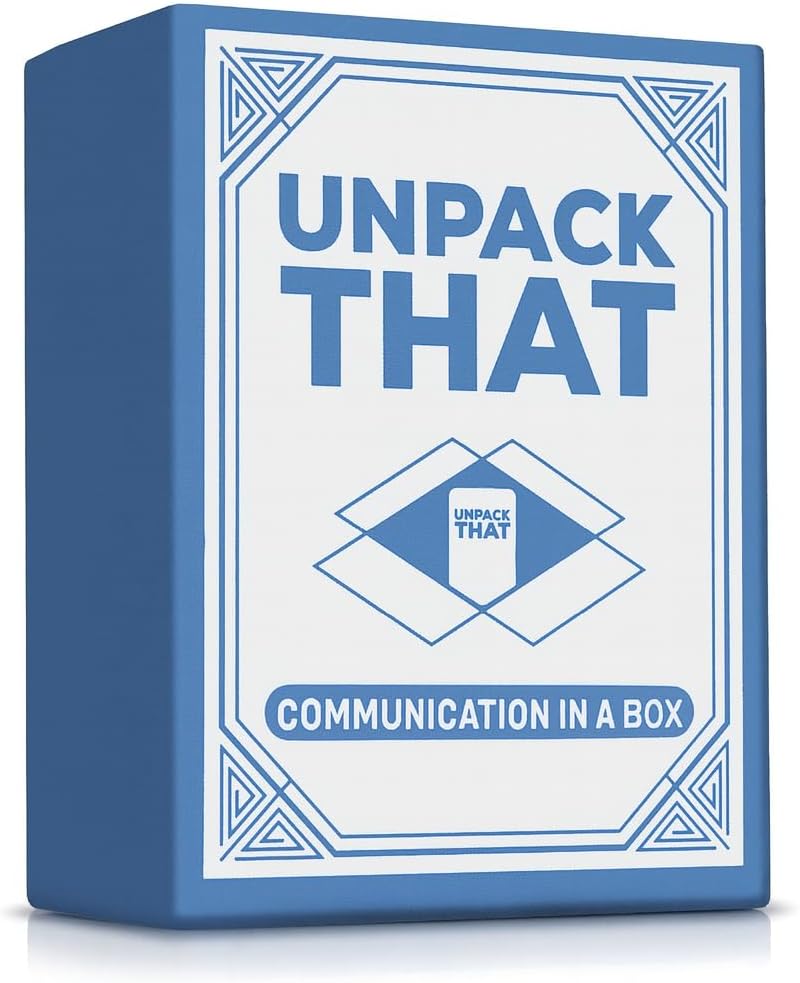 UNPACK THAT Conversation Cards – 125 Deep Questions for Better Communication & Closer Bonds | Perfect for Couples, Families and Friends