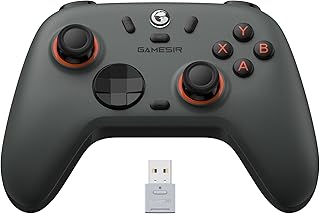 GameSir Nova 2 Lite Wireless and Wired PC Controller, Bluetooth/2.4GHz, 1000Hz Polling Rate Gamepad for PC/Switch/iOS/Andr...