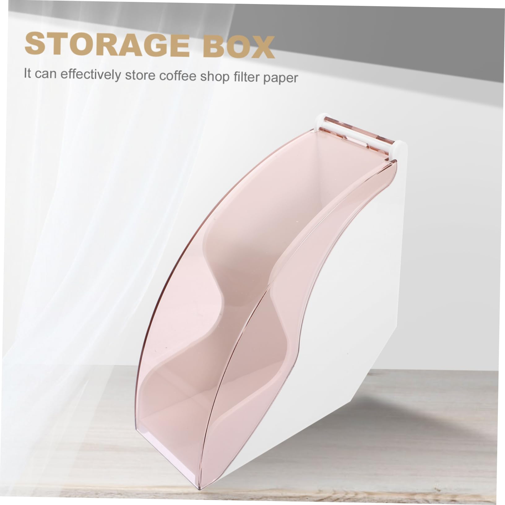 MAGICLULU 5 Pz scatola di carta da filtro caffè del cestino filtri per caffè a Portafiltro Contenitore filtri caffettiera Forniture per la casa per filtro da caffè AbS