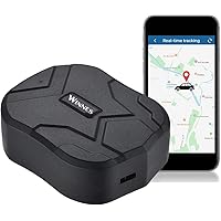 GPS Tracker,150 Giorni in Standby Impermeabile Anti-perso Localizzatore GPS con Geo