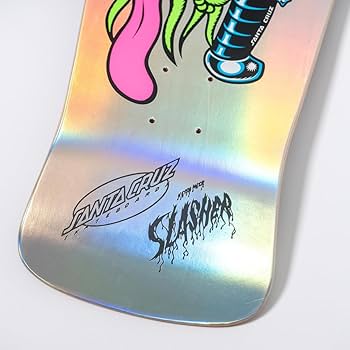 Amazon.com: Santa Cruz Reissue Meek Slasher Skateboard Deck