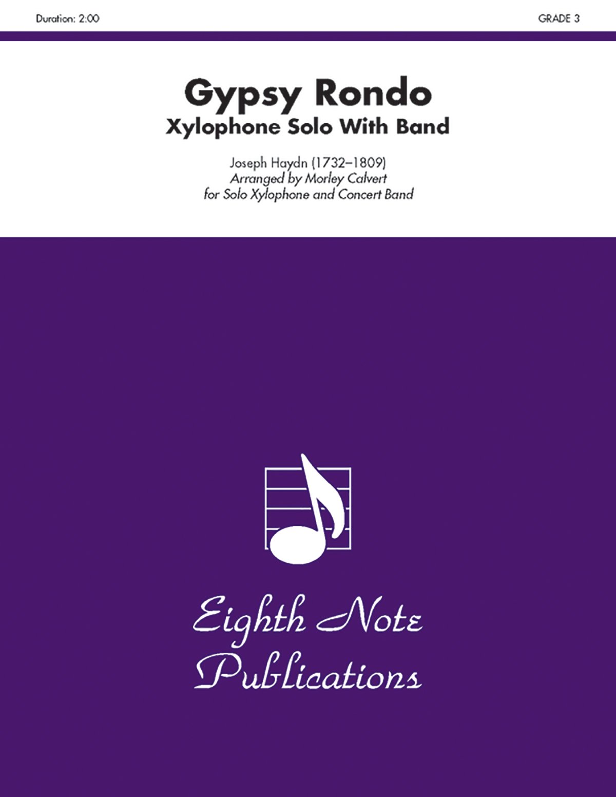 Gypsy Rondo: Xylophone Solo with Band (Eighth Note Publications)