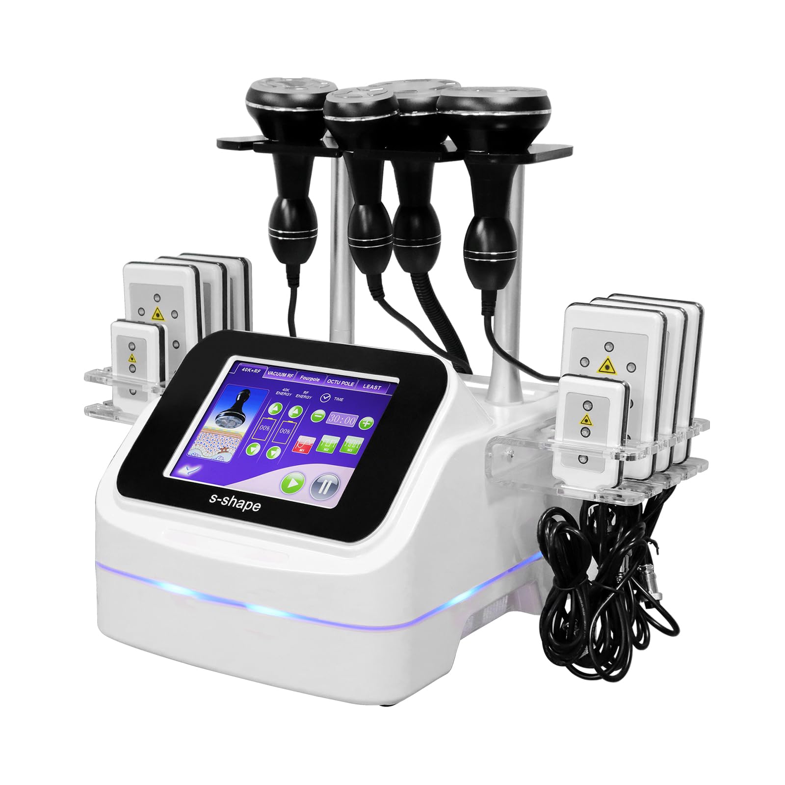Photo 1 of Body Machine for Body and Face with 4 Handles and 8 Pads, Suitable for Home, SPA