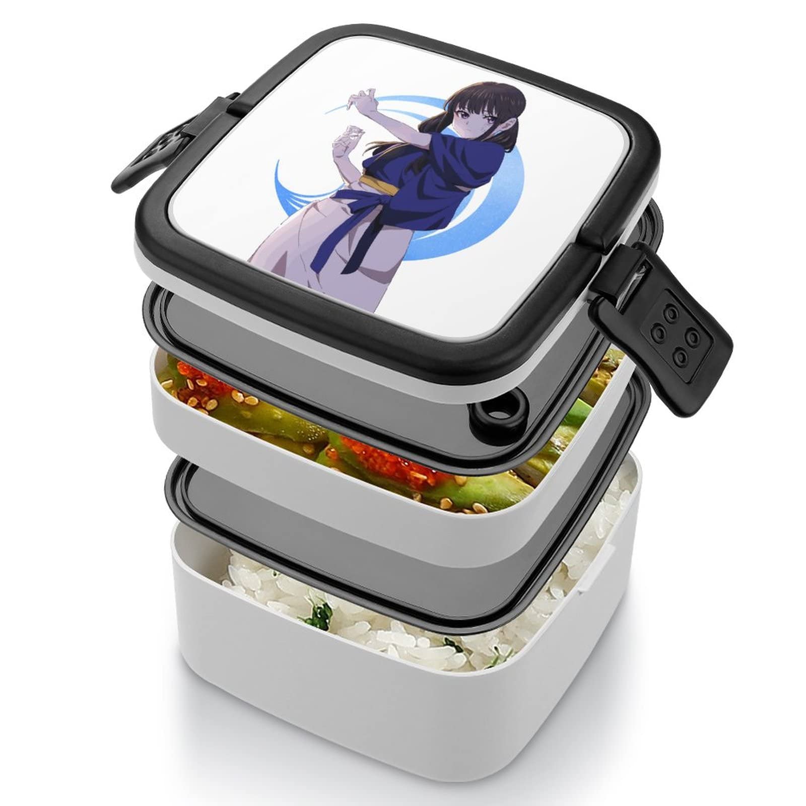 Amazon | 弁当箱 2段 リコリス・リコイル(2) おべんとう箱 ランチ 