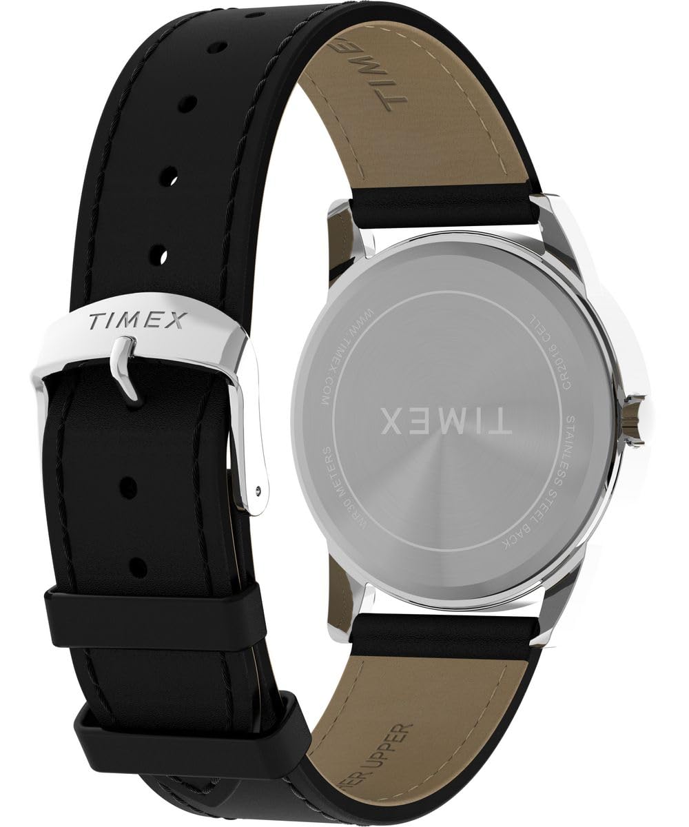 Timex Męski analogowy zegarek kwarcowy Easy Reader Classic