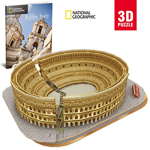 CubicFun- World Brands National Geographic Puzzle 3D, DS0976H, Marron Cover
