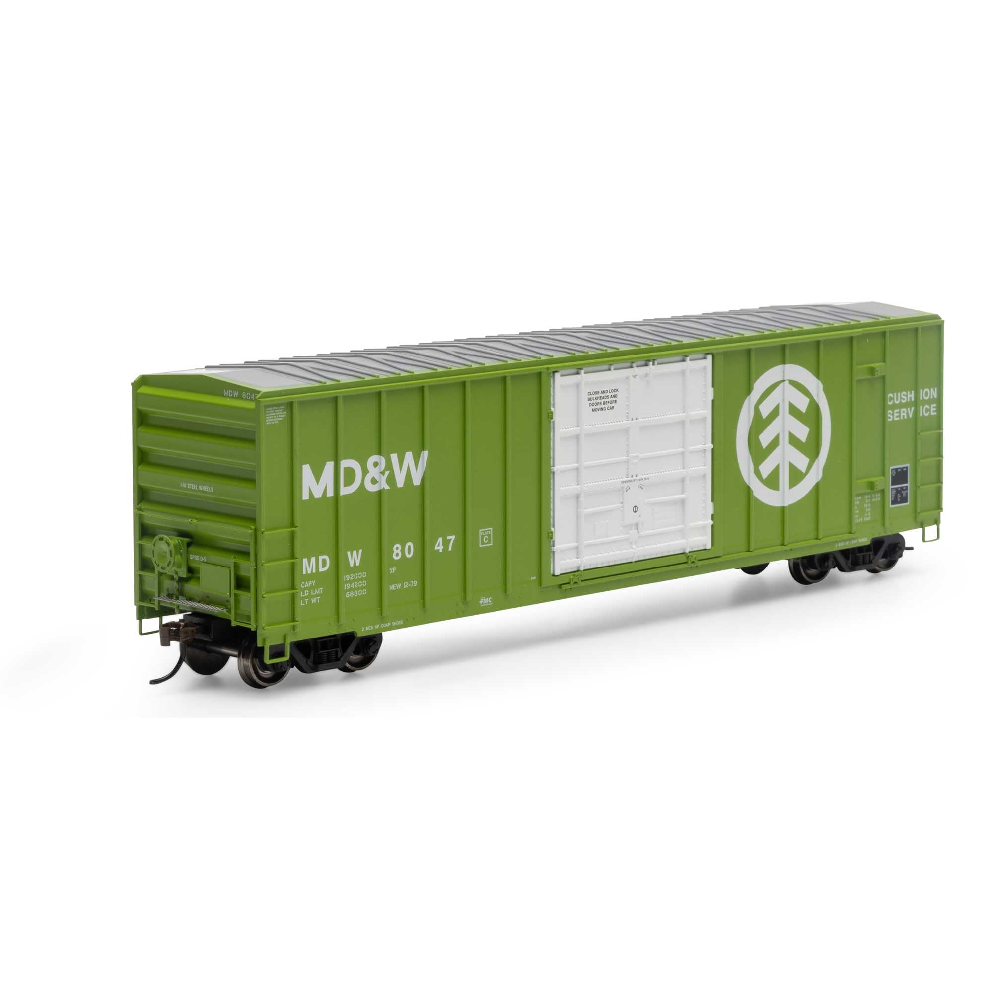 Athearn HO FMC 5327 12' Plug Door Box MD&W #8047 ATH18679 HO Rolling Stock