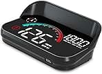 Windshield Speedometer Projector, Digital GPS Speedometer with Speed, Overspeed, Heads Up Display for Cars Suitable for All Vehicles