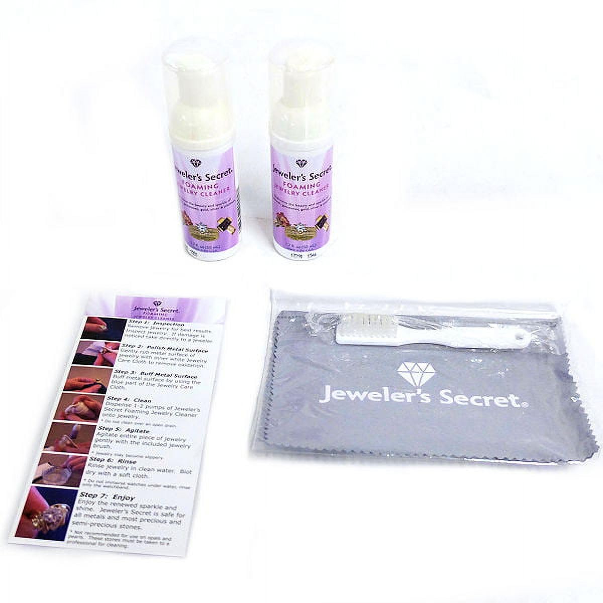 Amazon.com: Jeweler's Secret Foaming Jewelry Cleaner Kit