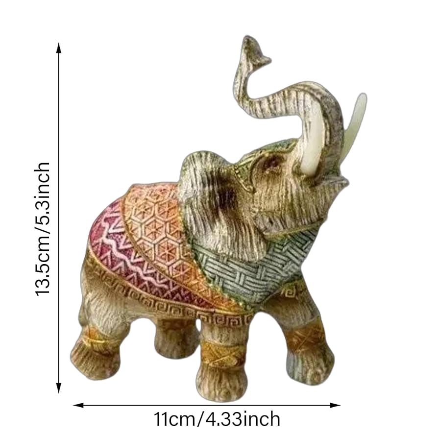 象の彫刻 木製テーブル 象の彫刻が施された木製テーブル