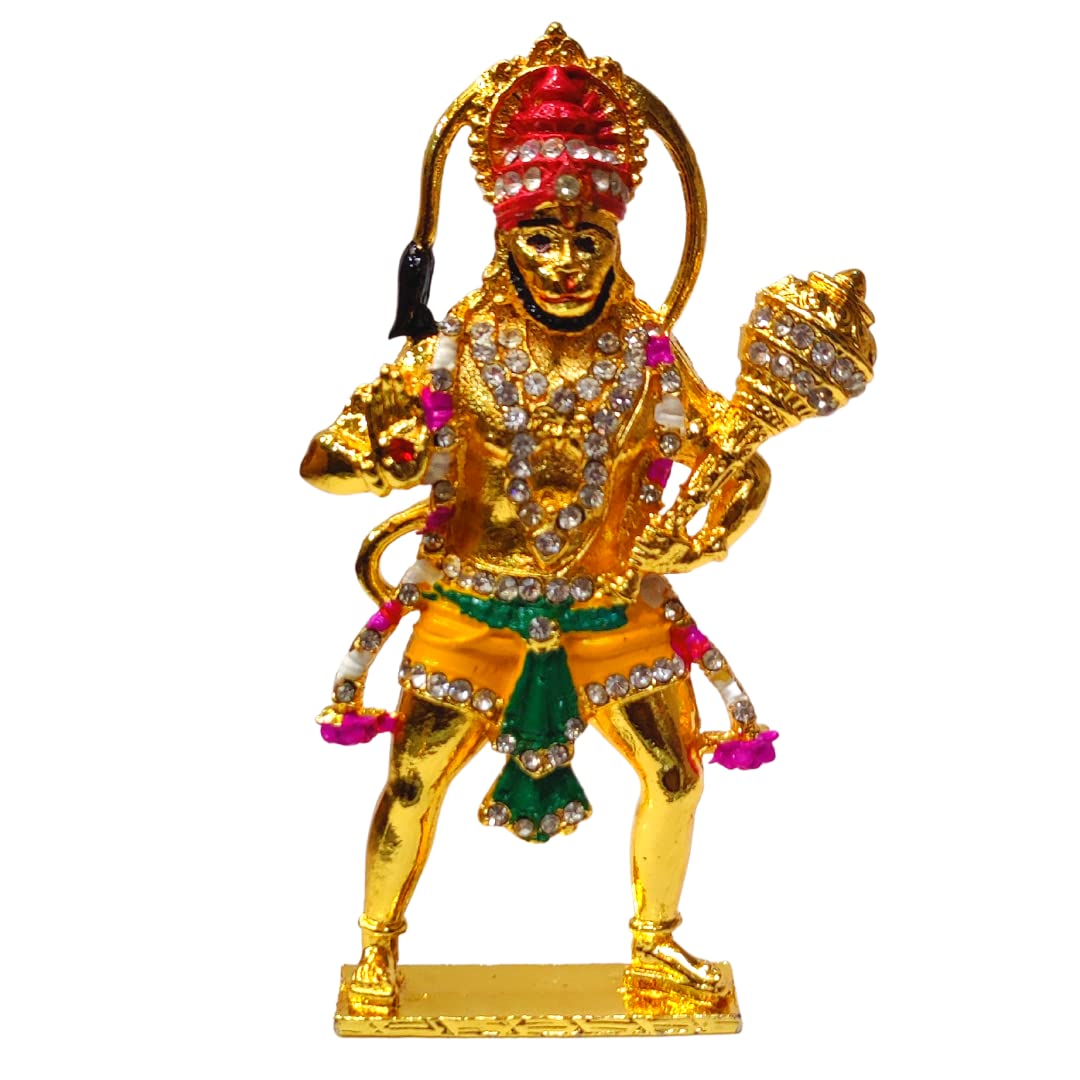 Buy SHREERUDRA Hanuman Ji Car Dashboard Idols Figurine Showpiece for