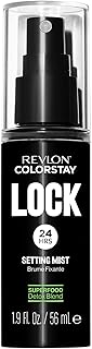 REVLON Colorstay 24 Hr Lock Setting Mist, Keeps Face Makeup from Melting & Fading, Mattifying, Blurring & Oil Absorbing Spray, Transfer-Proof & Mask Friendly, 1.9 fl oz