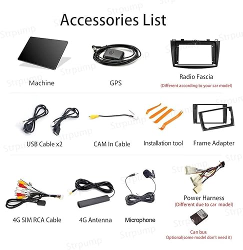 Miniatura 9 de 13.1" 8+256GB Android 12 for 2011 12 13 Nissan Mirca March K13 Car Stereo Radio Navigation Carplay DSP Android Auto WiFi 4G 2K 1920 * 1200 IPS BT