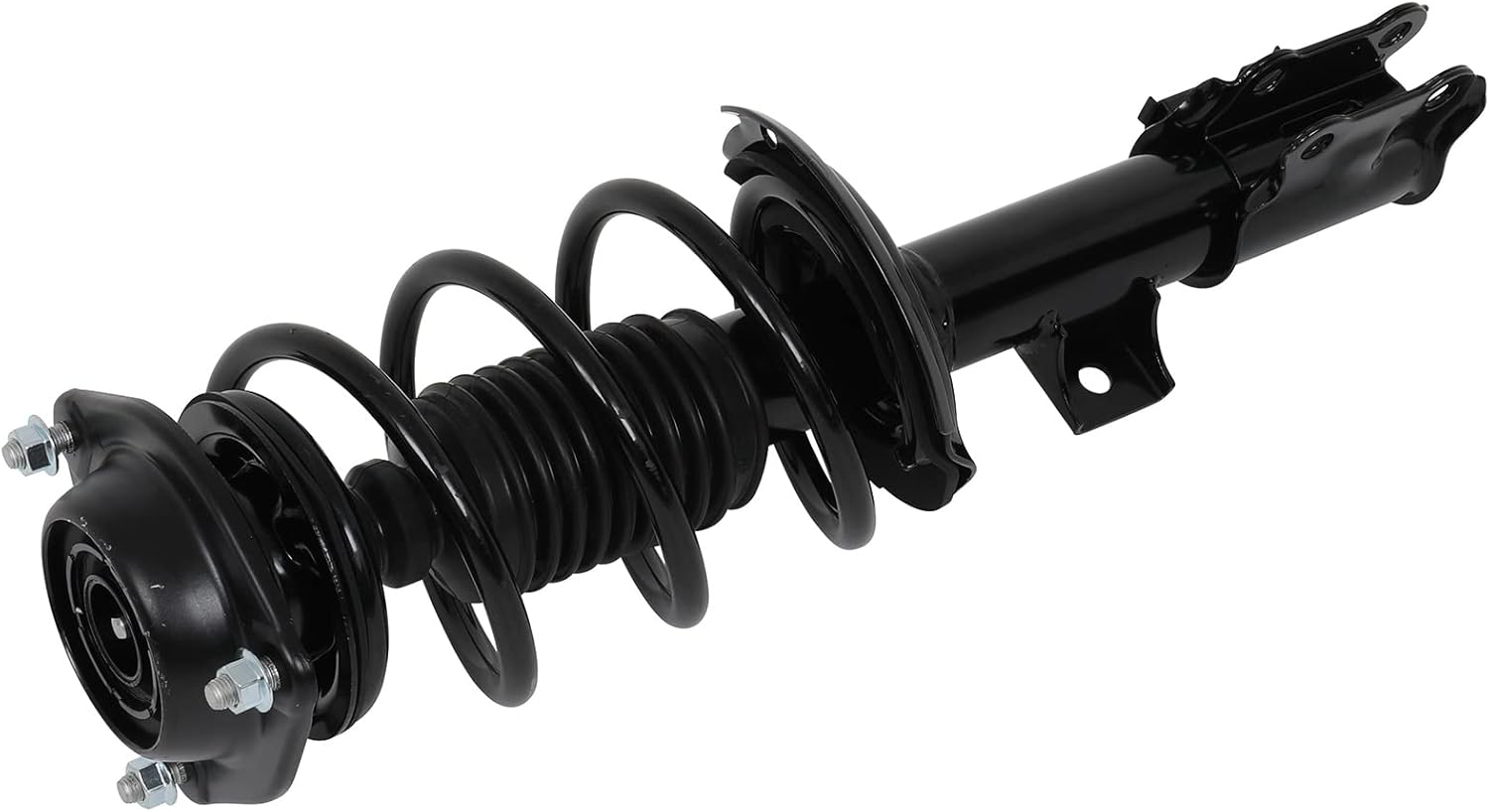 Front and Rear Complete Struts Assembly Shock Absorbers w/Coil Spring Fits 2011-2016 for Hyundai Elantra Replace 172708 554384 5671 (Set of 4)